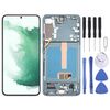 Per Samsung Galaxy S22+ 5G SM-S906B Display LCD OLED digitalizzatore assemblaggio completo con cornice (verde)
