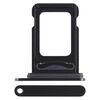 Per iPhone 15 SIM + vassoio scheda SIM (nero)