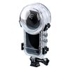 Custodia subacquea sigillata impermeabile per fotocamera Insta360 X3 da 50 m (trasparente)