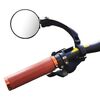 Specchietto retrovisore per moto, specchietto retrovisore per bicicletta, colore: rotondo a sinistra
