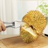 Pinza per apertura guscio di frutta Strumento magico Durian aperto in acciaio inossidabile domestico