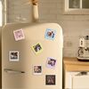Per Polaroid Square Photo Frame Blocchi magnetici Magnete da frigorifero assemblato (consegna colore casuale)