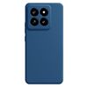 Per Xiaomi 14 Pro Custodia per telefono in silicone liquido imitazione (blu)