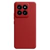 Per Xiaomi 14 Pro Custodia per telefono in silicone liquido imitazione (rosso scuro)