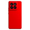 Per Xiaomi 14 Pro Custodia per telefono in silicone liquido imitazione (rossa)