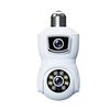 La telecamera intelligente con rilevamento del movimento a doppia lente DP41 supporta l'interfono vocale (bianco)
