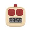 H-C-06 Robot da cucina timer Gestione del tempo per bambini Esecuzione di esercizi timer (giallo)