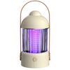 Lampada da campeggio all'aperto per zanzare a luce notturna domestica con scossa elettrica, specifiche: 2000 mAh (giallo)