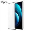 Per vivo X100 / X100 Pro 10 pezzi DUX DUCIS 0,33 mm 9H Pellicola in vetro temperato allumina media