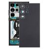 Per Samsung Galaxy S24 Ultra SM-S928B Cover posteriore batteria OEM con copriobiettivo fotocamera (nero)
