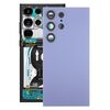 Grigio, Per Samsung Galaxy S24 Ultra SM-S928B Cover posteriore batteria OEM con copriobiettivo fotocamera (grigio)