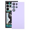 Viola chiaro, Per Samsung Galaxy S24 Ultra SM-S928B Cover posteriore batteria OEM con copriobiettivo fotocamera (viola chiaro)