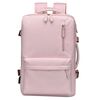 PV24 Zaino casual multifunzionale di grande capacità Zaino da viaggio portatile per pendolari (rosa)