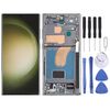 Per Samsung Galaxy S23 Ultra SM-S918U US Edition Schermo LCD originale digitalizzatore assemblaggio completo con cornice (verde)