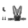 Cintura toracica regolabile per montaggio su corpo 3 in 1 con supporto e vite (grigio)