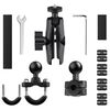 Morsetti per moto Manubrio Montaggio fisso Chiave 9 in 1 Kit di montaggio per granchi di tipo O