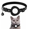 Per Huawei Tag Location Tracker Custodia protettiva anti-smarrimento Collare per animali domestici (nero)