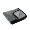 Asciugamano assorbente per pulizia auto in tessuto intrecciato intrecciato addensato 60x90 cm (grigio scuro 1 pezzo)