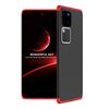 Per vivo V30 /V30 Pro 5G GKK Custodia per PC a copertura totale con giunzione a tre stadi (Nero Rosso)