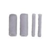 Manopole per veicoli elettrici traspiranti e assorbenti del sudore Summer Ice Silk, colore: grigio chiaro