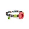 Custodia con design stampato per supporto per collare per animali domestici AirTag con campanello e fibbia di sicurezza, stile: mimetico forestale