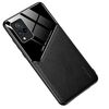Per vivo V21 5G Custodia per telefono in vetro organico in pelle all-inclusive (nera)