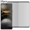 Per vivo X100 Ultra / X100s Pro 25 pezzi Pellicola in vetro temperato a schermo intero con bordo curvo 3D
