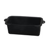 Per Blackstone Scatola per olio al forno Rivestimento interno in silicone Piatto da forno Collettore per olio Tappetino per tazza da barbecue (Nero)