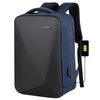 Zaino per laptop antifurto con blocco password di grande capacità da 16 pollici con porta USB (blu navy)