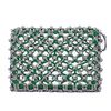 Prodotti per la pulizia delle spazzole in silicone resistenti alle alte temperature in acciaio inossidabile, specifica: 3 anelli (verde)