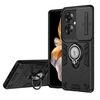 Per OPPO Reno11 F / F25 Pro Custodia per telefono con supporto ad anello Camshield (nero)