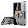 Custodia per telefono con supporto ad anello Camshield per OPPO Reno11 F / F25 Pro (grigio)