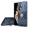 Per OPPO Reno11 Pro Global Camshield Custodia per telefono con anello (blu reale)