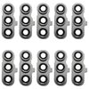 Per Samsung Galaxy S23 FE SM-S711B 10 pezzi Copriobiettivo fotocamera posteriore originale (nero)