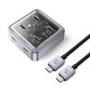 ORICO XHJ4C-G2 Convertitore espanso HUB USB Type-C 3.0 compatto in lega di zinco a 4 porte (argento)