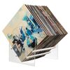 YX107 Espositore per dischi in vinile acrilico (trasparente)
