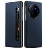 Per vivo X Fold3 Pro SULADA Kevlar 600D Texture Smart Window Custodia in pelle per telefono (blu)