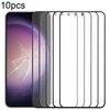 Per Samsung Galaxy S23 SM-S911B 10 pezzi Lente in vetro esterna per schermo anteriore con adesivo OCA otticamente trasparente