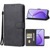 Per la custodia in pelle Realme 12 4G (nera)