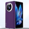Custodia per telefono antiurto in pelle liquida SULADA per vivo X Fold3 (viola)