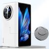 Custodia per telefono antiurto in pelle liquida SULADA per vivo X Fold3 Pro (bianca)
