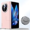 Custodia per telefono antiurto in pelle liquida SULADA per vivo X Fold3 Pro (rosa)