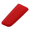Copertura protettiva per leva del cambio automatico manuale in silicone automobilistico, dimensioni: freno a mano rosso