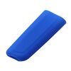 Copertura protettiva per leva del cambio automatico manuale in silicone automobilistico, dimensioni: freno a mano blu