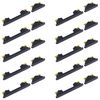 Per Samsung Galaxy A54 SM-A546B 10 pezzi Pulsante di accensione originale e pulsante di controllo del volume (nero)