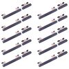 Per Samsung Galaxy A55 SM-A556B 10 pezzi Pulsante di accensione originale e pulsante di controllo del volume (blu)