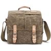 Borsa a tracolla per fotocamera Borsa per fotocamera reflex impermeabile in tela batik (cachi)