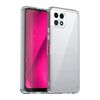 Per T-Mobile REVVL 7 5G Custodia per telefono in TPU ibrida acrilica serie colorata (trasparente)