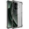 Per Realme GT Neo6 SE 5G imak custodia per telefono in TPU con airbag antiurto (nero trasparente)