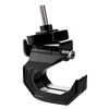 Articolo per bici elettrica per moto Ganci doppi mobili Accessori per la modifica del gancio per casco in alluminio (nero)